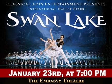 Poster SWAN LAKE 1100 x 830 January 23