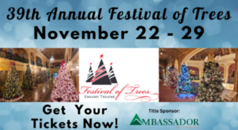 39th Annual Festival of Trees Rotator 2048 1152 px 353x192