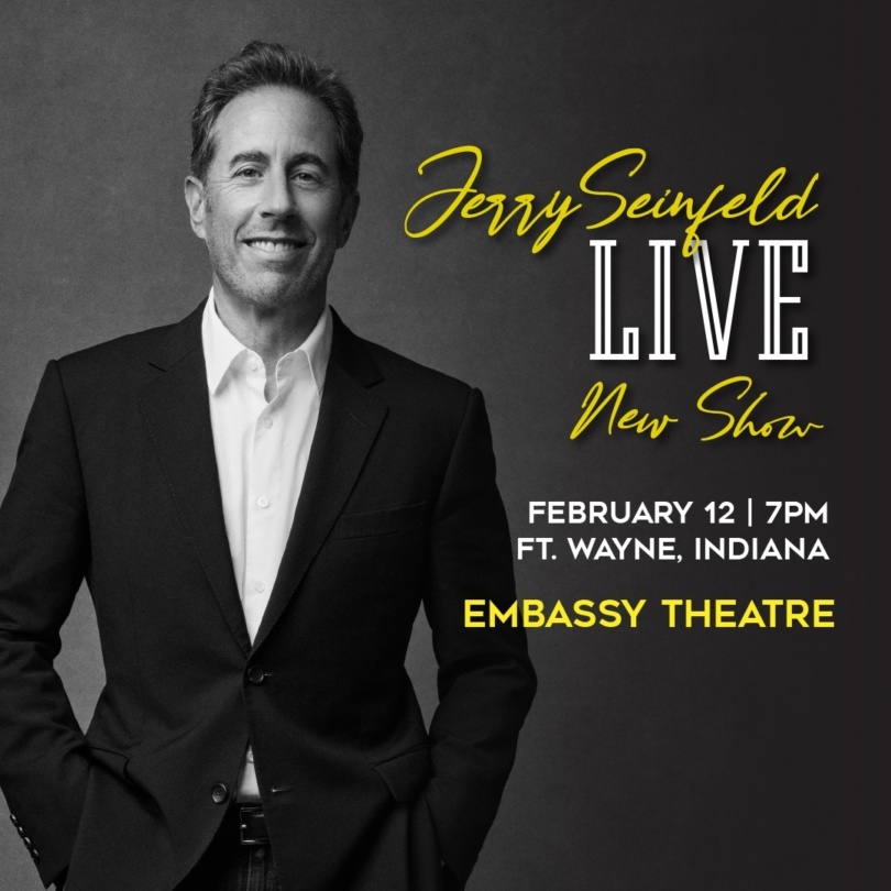 Jerry Seinfeld Ft Wayne 1080x1080