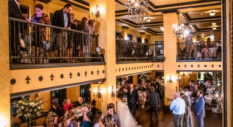 Weddings - Hotel Lobby Two Tier